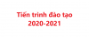 Lịch trình đào tạo năm học 2020-2021