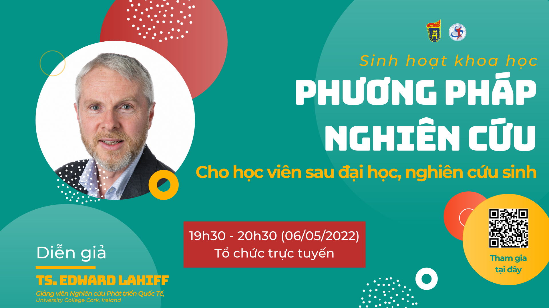 Workshop “Phương pháp nghiên cứu cho học viên sau đại học, nghiên cứu sinh”