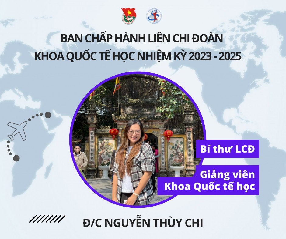 Giới thiệu BCH LCĐ Khoa Quốc tế nhiệm kỳ 2022-2024