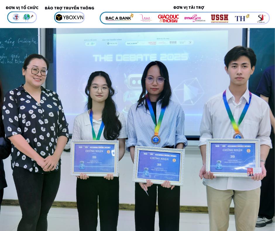 Chung kết cuộc thi The Debate 2025
